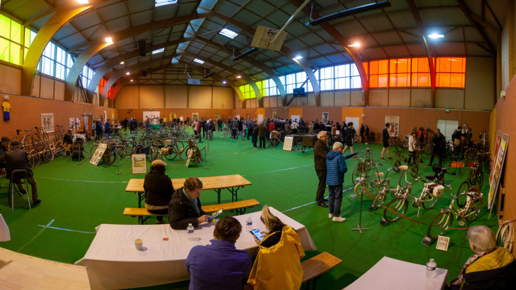 Exposition Vélocipédia 2024 Marmagne panoramique